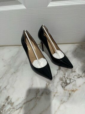 Christian Louboutin Black Patent Pointed Stiletto Pumps size 6